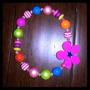 CUSTOM MADE GIRLS BUBBLEGUM NECKLACE